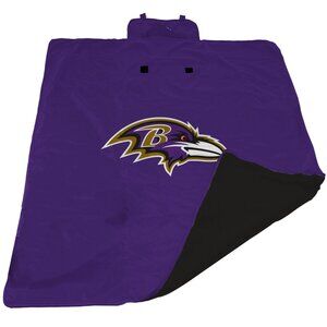 BALTIMORE RAVENS Purple 60'' x 80'' All-Weather XL Outdoor Blanket